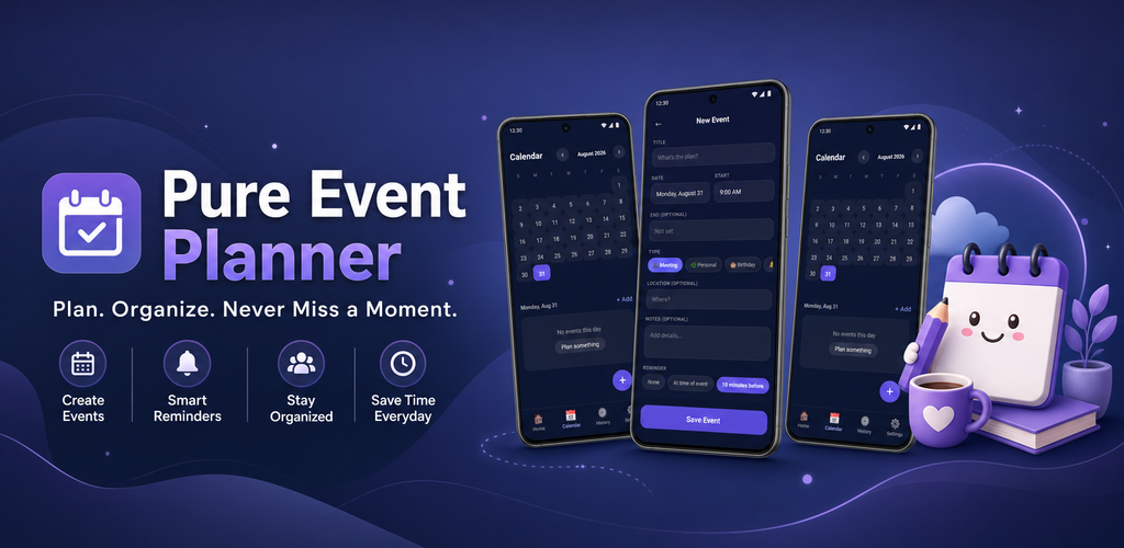 Pure Event Planner product artwork